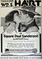 С Уильямом Хартом в рекламе фильма Square Deal Sanderson (1919)