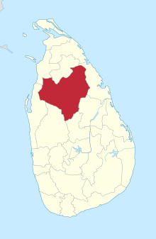 Анурадхапура на карте