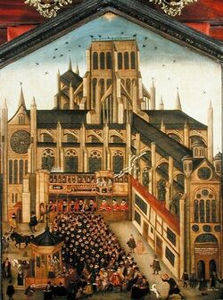 Проповедь на перекрёстке св. Павла в 1614 году