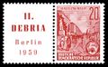То же, 1959, Дебрия (Mi #580B Zf)