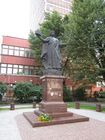 Памятник Святому Владимиру, установленный украинской общиной в Гданьске, Польша