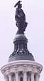 Статуя Свободы на куполе Капитолия