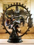 Статуэтка Шивы Натараджи, танцующего тандаву