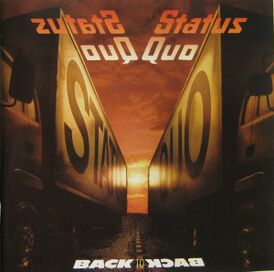 Обложка альбома Status Quo «Back to Back» (1983)