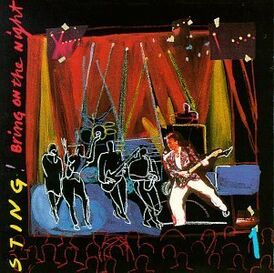 Обложка альбома Стинга «Bring on the Night» (1986)