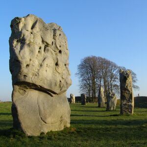 Stone 10 and others in great ring avebury henge.jpg