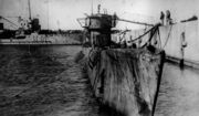 Интернированная U-977 в порту Мар-дель-Плата. 1945