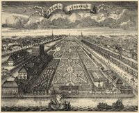Летний сад в 1716 году