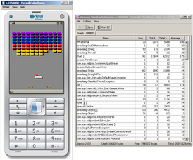 Скриншот программы Sun Java Wireless Toolkit