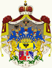 Герб рода князя Италийского, графа Суворова-Рымникского