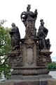 Скульптурная группа: святые Барбара, Маргарита и Елизавета на Карловом мосту в Праге