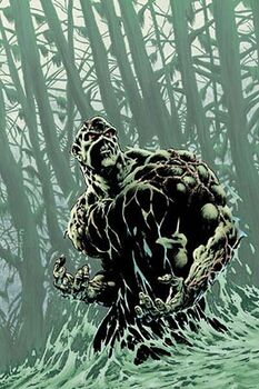 Обложка комикса Swamp Thing #9. Художник Берни Райтсон.