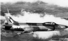 Swift F Mk.2 WK242 56-й эскадрилии