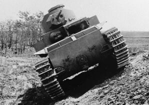 Medium Tank T2 на испытаниях на Абердинском полигоне в мае 1931 года.