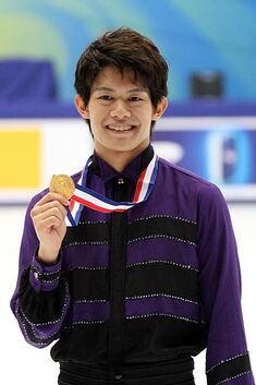 Такахико Кодзука на турнире «Cup of China» в 2010 году.
