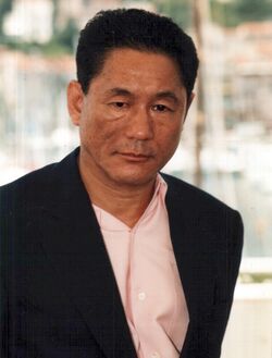 Такэси Китано на Каннском кинофестивале, 2000