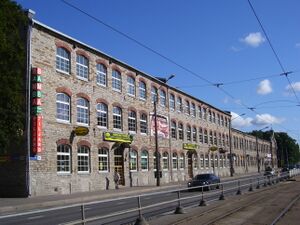 Здание фабрики Лютера на Пярнуском шоссе