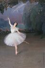 Тамара Карсавина в балете «Сильфиды», 1910 г.