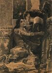 «Тамара и демон», илл. к поэме Лермонтова, 1890
