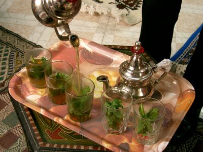 Мятный чай — важнейший напиток в Марокко