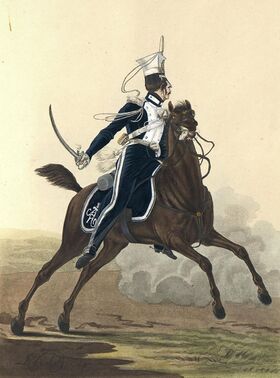 Штаб-офицер Татарского уланского полка, 1820