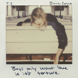 Обложка сингла Тейлор Свифт «Blank Space» (2014)