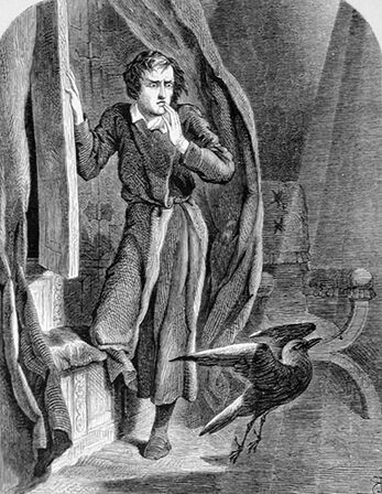 Джон Тенниел, The Raven (1858)