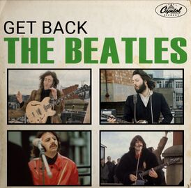 Обложка сингла The Beatles и Билли Престона «Get Back» (1969)