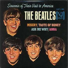 Обложка альбома The Beatles «Souvenir of Their Visit to America» (1964)