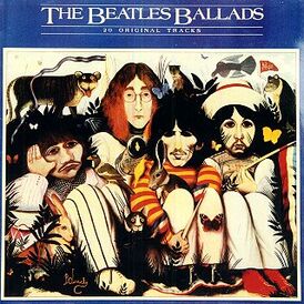 Обложка альбома The Beatles «The Beatles’ Ballads» (1964)