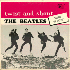 Обложка альбома The Beatles «Twist and Shout» (1964)