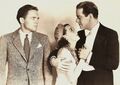Слева направо: Фрэнк Альбертсон[en], Салли О’Нил и Алан Дайнхарт[en] в фильме «Паршивка[en]» (1931)