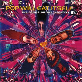 Обложка альбома Pop Will Eat Itself «The Looks or the Lifestyle?» (1992)