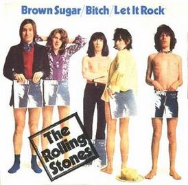 Обложка сингла The Rolling Stones «Brown Sugar» (1971)