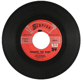 Обложка сингла The Shirelles «Tonight’s the Night» (1960)
