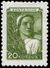 The Soviet Union 1949 CPA 1380 stamp (The eighth issue of definitive stamps. Woman farmer) small resolution.jpg