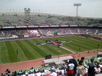 Торжества на стадионе «Азади».