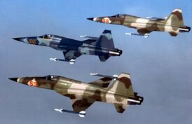 Группа F-5E эскадрильи «Агрессор».