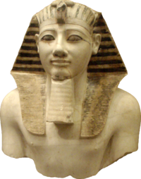 Мраморный бюст фараона Тутмоса III