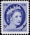 Canada 5 cents ElizabethII Wilding