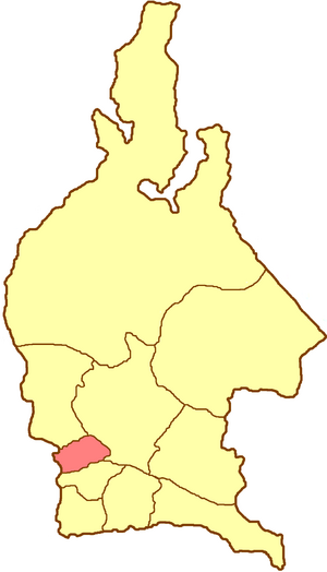 Тюменский уезд на карте