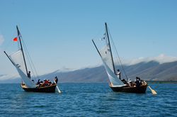 Традиционные парусные лодки озера Севан. Реконструкция Клуба морских исследований «Айас»[en]