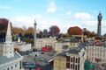 Модель Трафальгарской площади, Лондон, в Леголэнд Виндзоре[en]