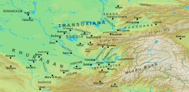 Хорасан, Мавераннахр и Тохаристан в VIII веке.