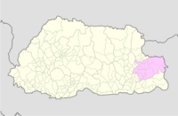 Trashigang Bhutan location map.png
