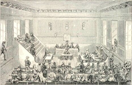 Революционный трибунал за работой, 1793 год
