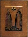 Царевич Дмитрий и князь Роман Угличский. Прокопий Чирин (?). Первая половина XVII века.