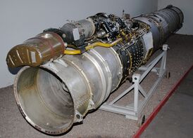Турбореактивный двигатель РД-9Б в Музее Польской Авиации