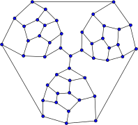 3-связный планарный кубический граф без гамильтонова цикла