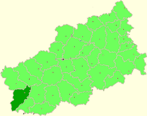 Западнодвинский муниципальный округ на карте